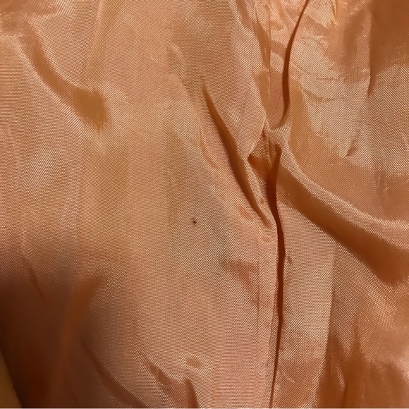 Marie Ellyse Women’s 100% Linen Mustard Yellow Vintage 80s Blazer - Picture 5 of 5